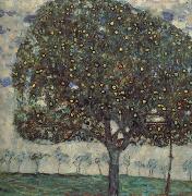 Gustav Klimt Apller tree oil on canvas